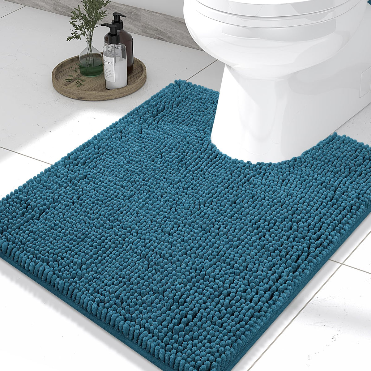 Smiry Bathroom Rugs 30X20, Luxury Chenille Extra Soft Absorbent Bath Mat
