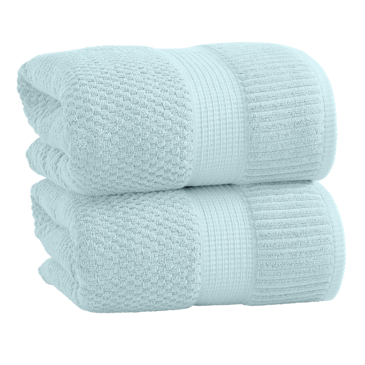 NY Loft 100% Cotton 6-Piece Bath Towel Set | Pink | Oeko-TEX | Quick-Dry