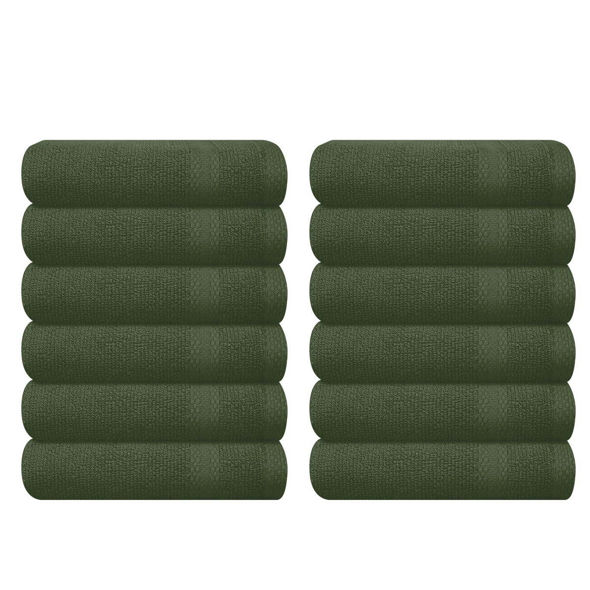 GLAMBURG Ultra Soft 8-Piece Towel Set - 100% Pure Ringspun Cotton, Contains 2 Oversized Bath Towels 27x54, 2 Hand Towels 16x28, 4 Wash Cloths 13x13 - Ideal for Everyday use, Hotel & Spa - Navy Blue