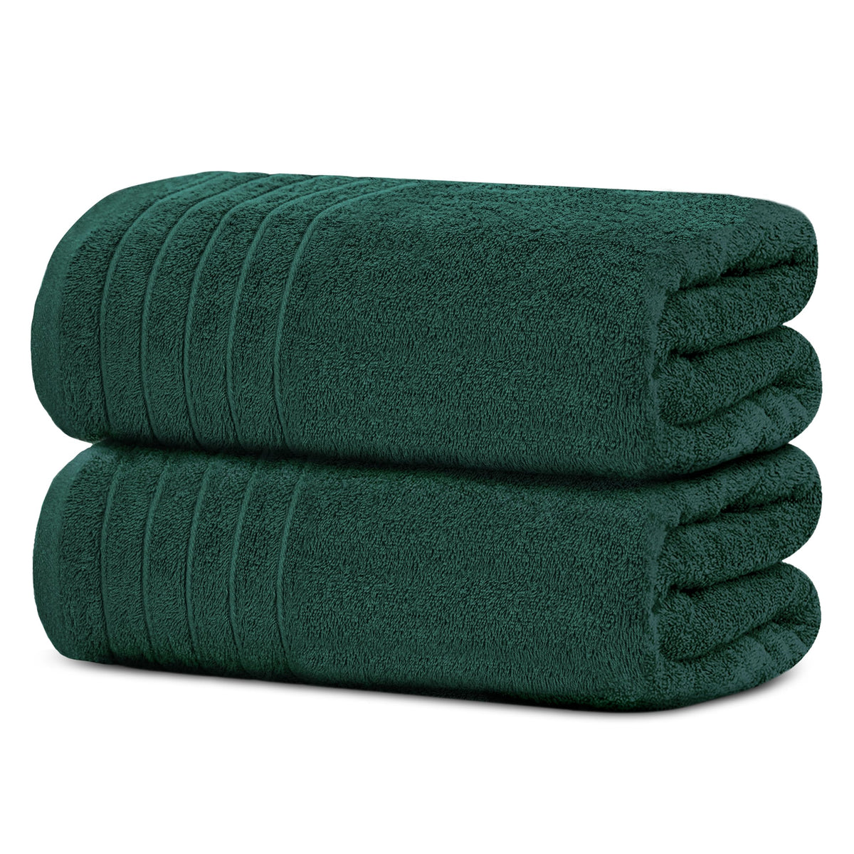 Tens Towels 2 Piece Extra Large Bath Sheets 35 x 70 Inches, Beige