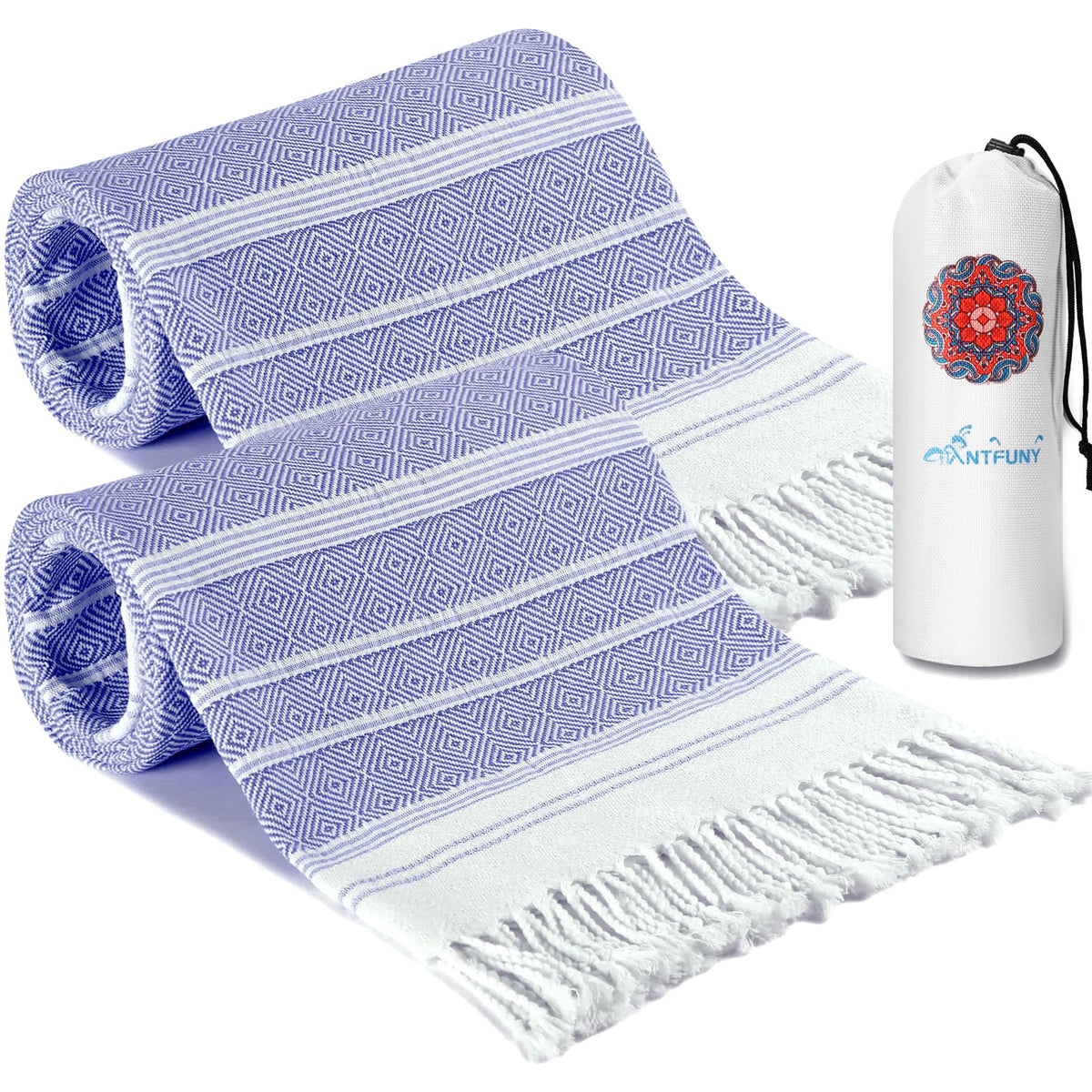 Turkish Beach Towels Vacation Essentials Quick Dry Sand Free Soft Absorbent Adult Oversized Bath Pool Swim Long Towel Lightweight Thin Fast Drying Over The Chair Towel Sand Repellent Anti Yellow