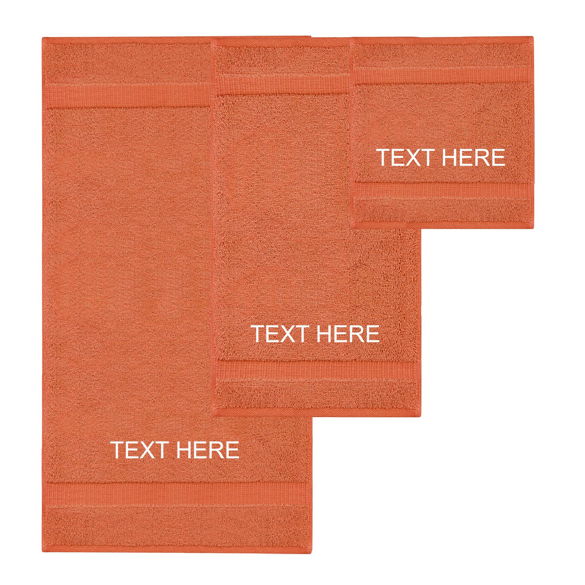 Chakir Turkish Linens 100% Cotton 4-Pack Bath Towels 27x54, Gray