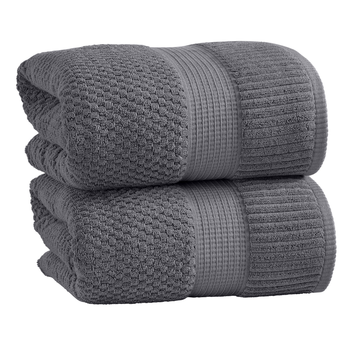 NY Loft 100% Cotton 6-Piece Bath Towel Set | Pink | Oeko-TEX | Quick-Dry