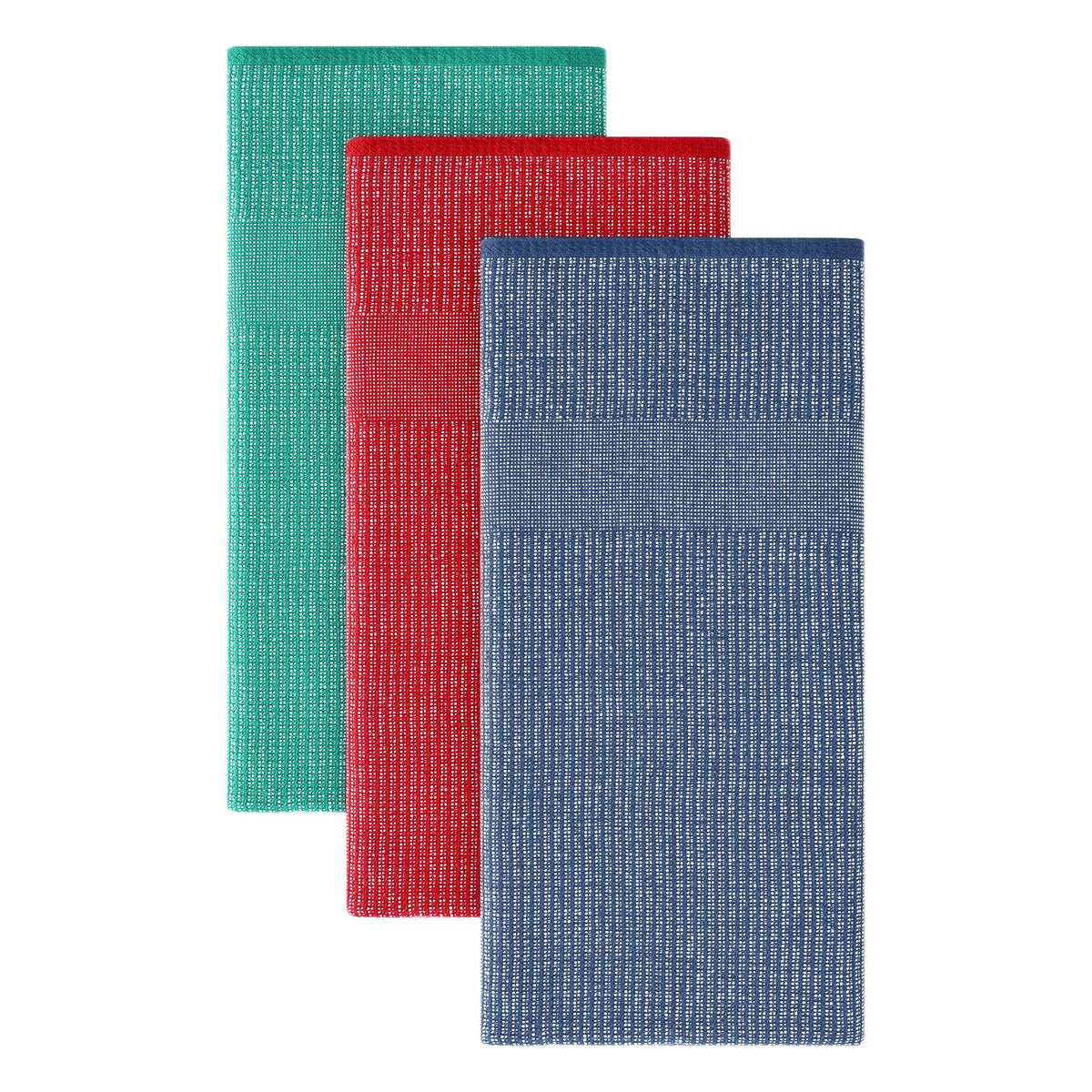 Homaxy 380 GSM Cotton Premium Kitchen Towels 6 Pack, 18"x 28", Khaki