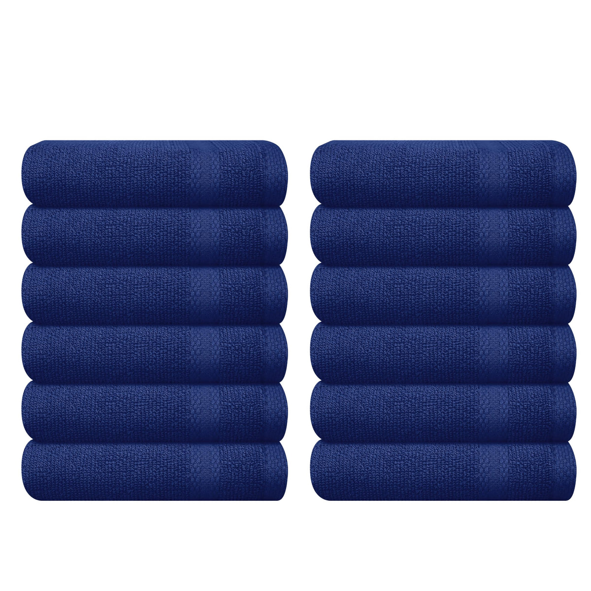 GLAMBURG Ultra Soft 8-Piece Towel Set - 100% Pure Ringspun Cotton, Contains 2 Oversized Bath Towels 27x54, 2 Hand Towels 16x28, 4 Wash Cloths 13x13 - Ideal for Everyday use, Hotel & Spa - Black