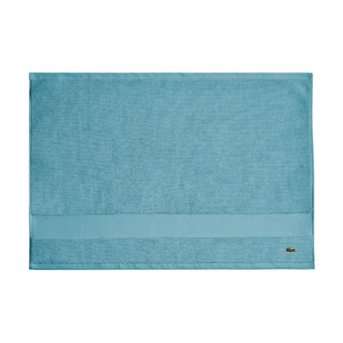 Lacoste Heritage 100% Supima Cotton Bath Towel 30" x 54", Micro Chip