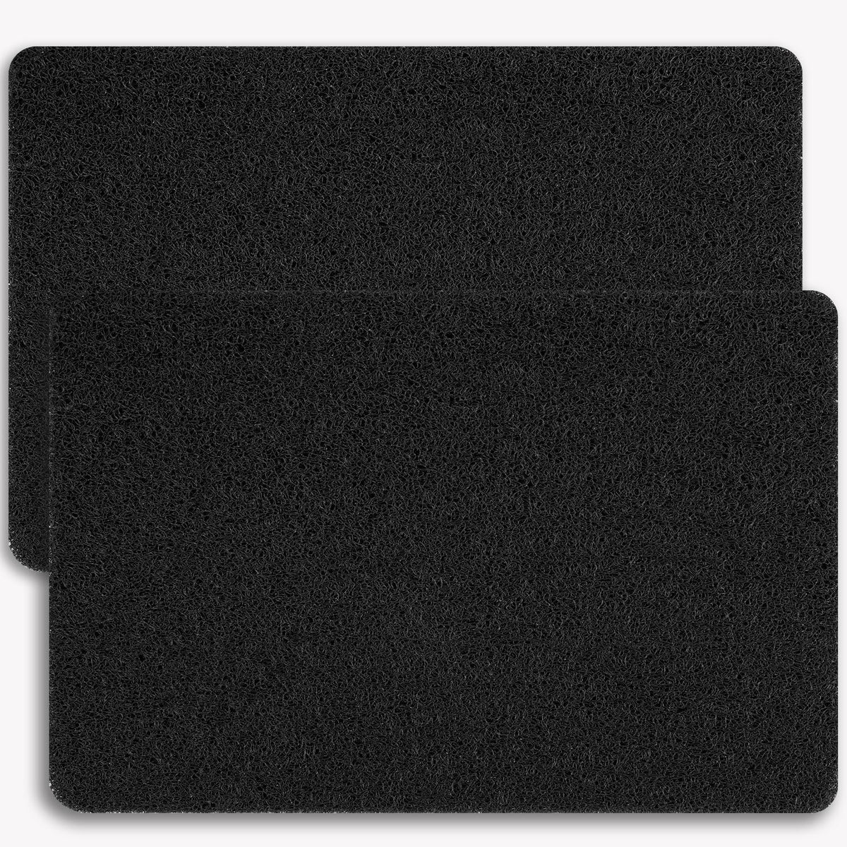 Hargiis Non Slip Bathtub Mat, Anti Slip Shower Mat, Fast Drying Bath Tub Mats, Foot Scrubber Mat, Anti Slip Mat for Tub, Floor, Bathroom, Home, Kitchen, Hotel (Grey 24"x16")
