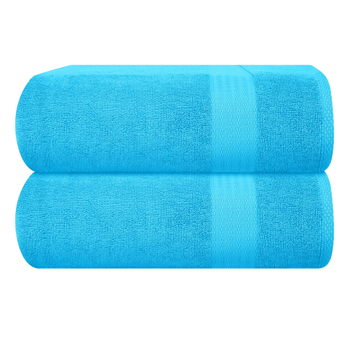 GLAMBURG Ultra Soft 8-Piece Towel Set - 100% Pure Ringspun Cotton, Contains 2 Oversized Bath Towels 27x54, 2 Hand Towels 16x28, 4 Wash Cloths 13x13 - Ideal for Everyday use, Hotel & Spa - Black