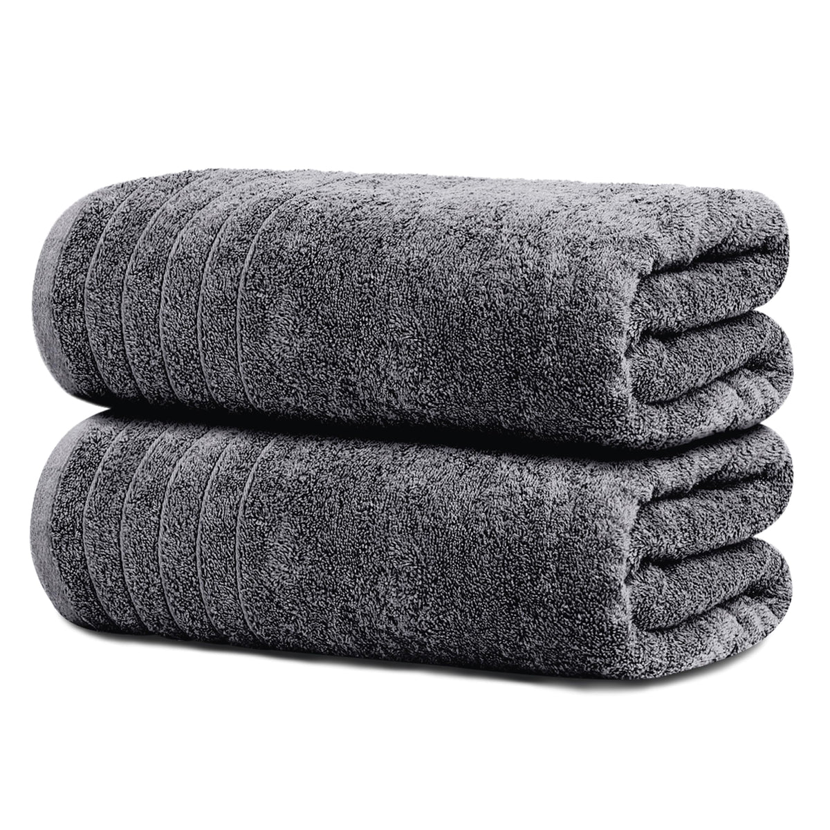 Tens Towels 2 Piece Extra Large Bath Sheets 35 x 70 Inches, Beige