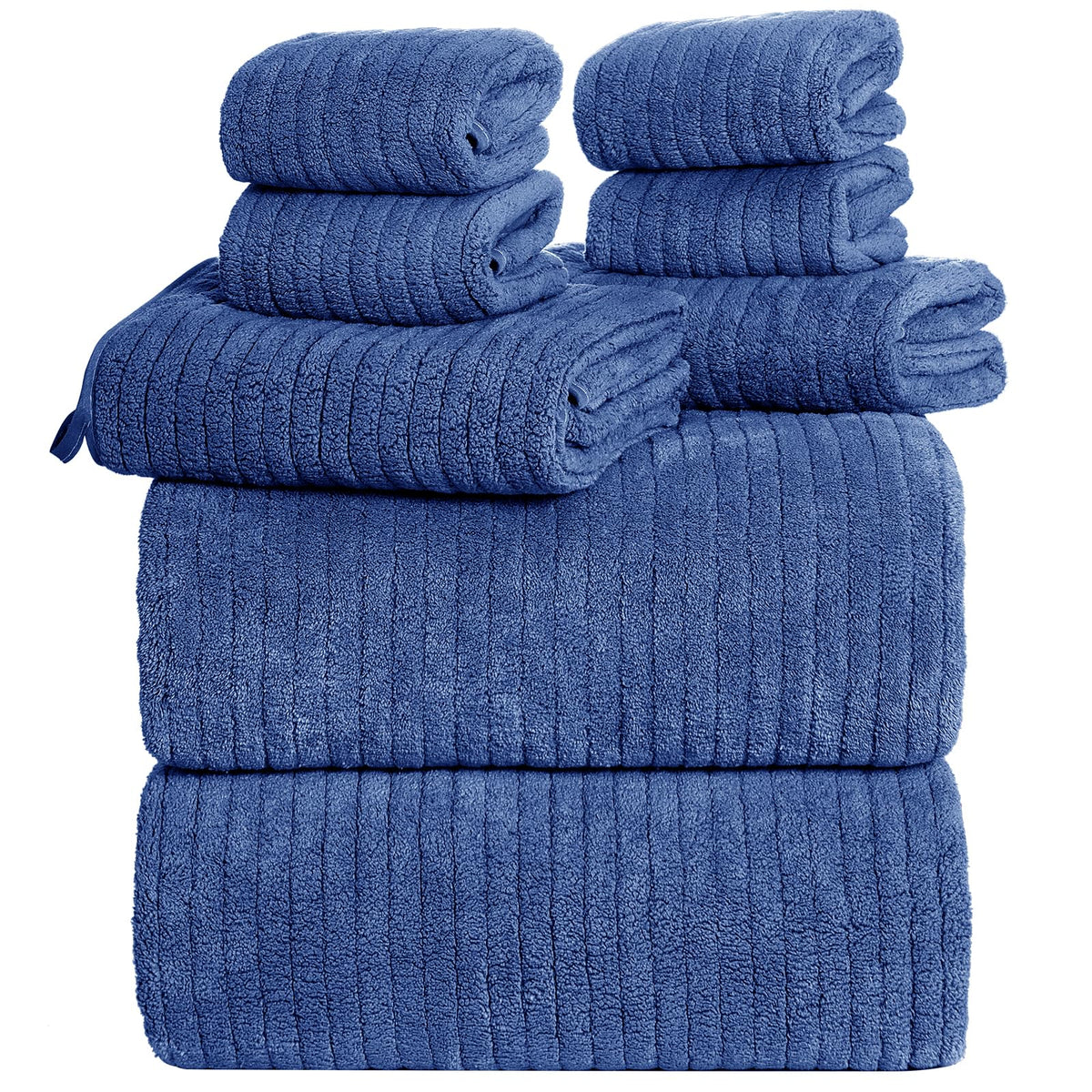 4 Pack Bath Towels Set 35 x 70in Extra Large, Ultra Soft Microfiber