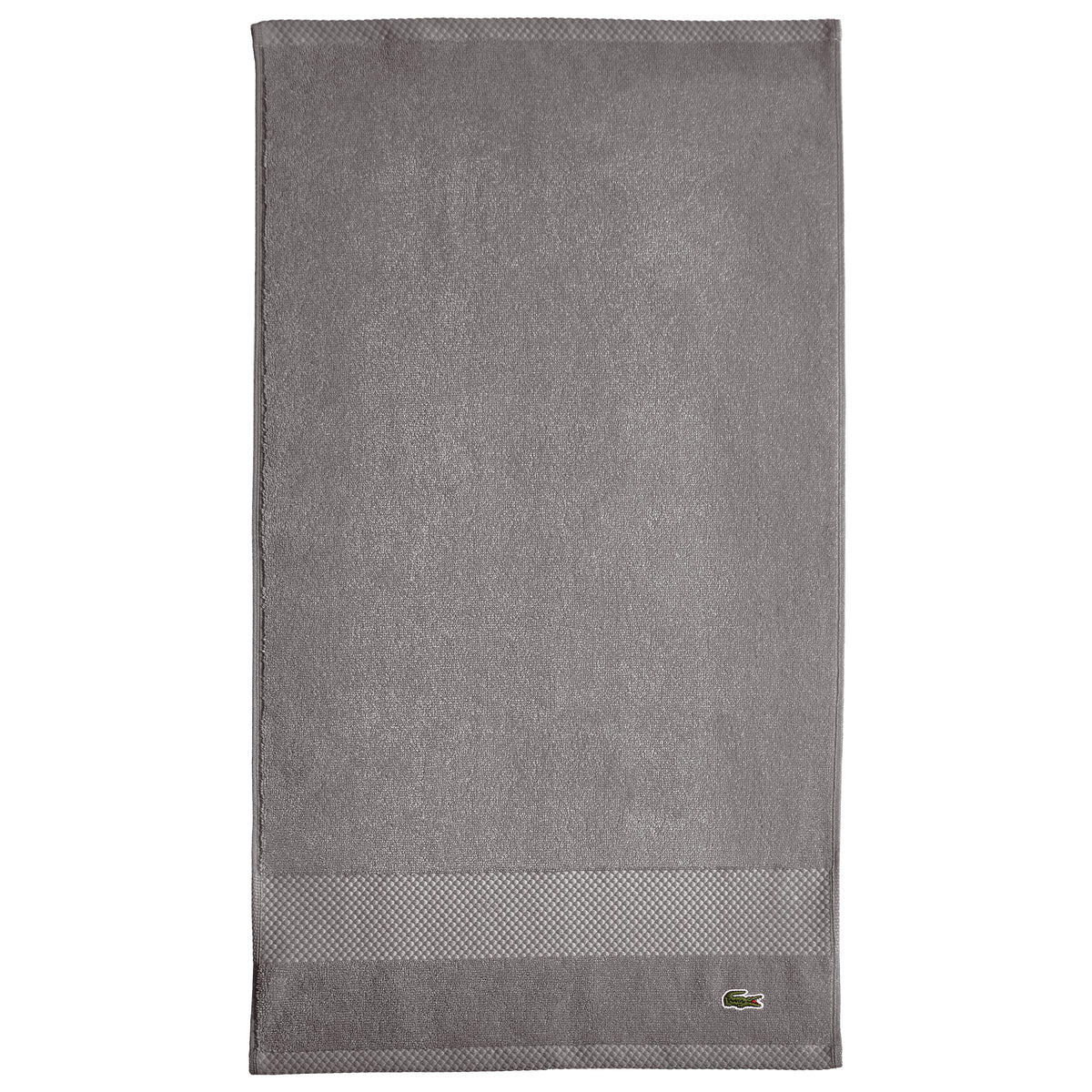 Lacoste Heritage 100% Supima Cotton Bath Towel 30" x 54", Micro Chip