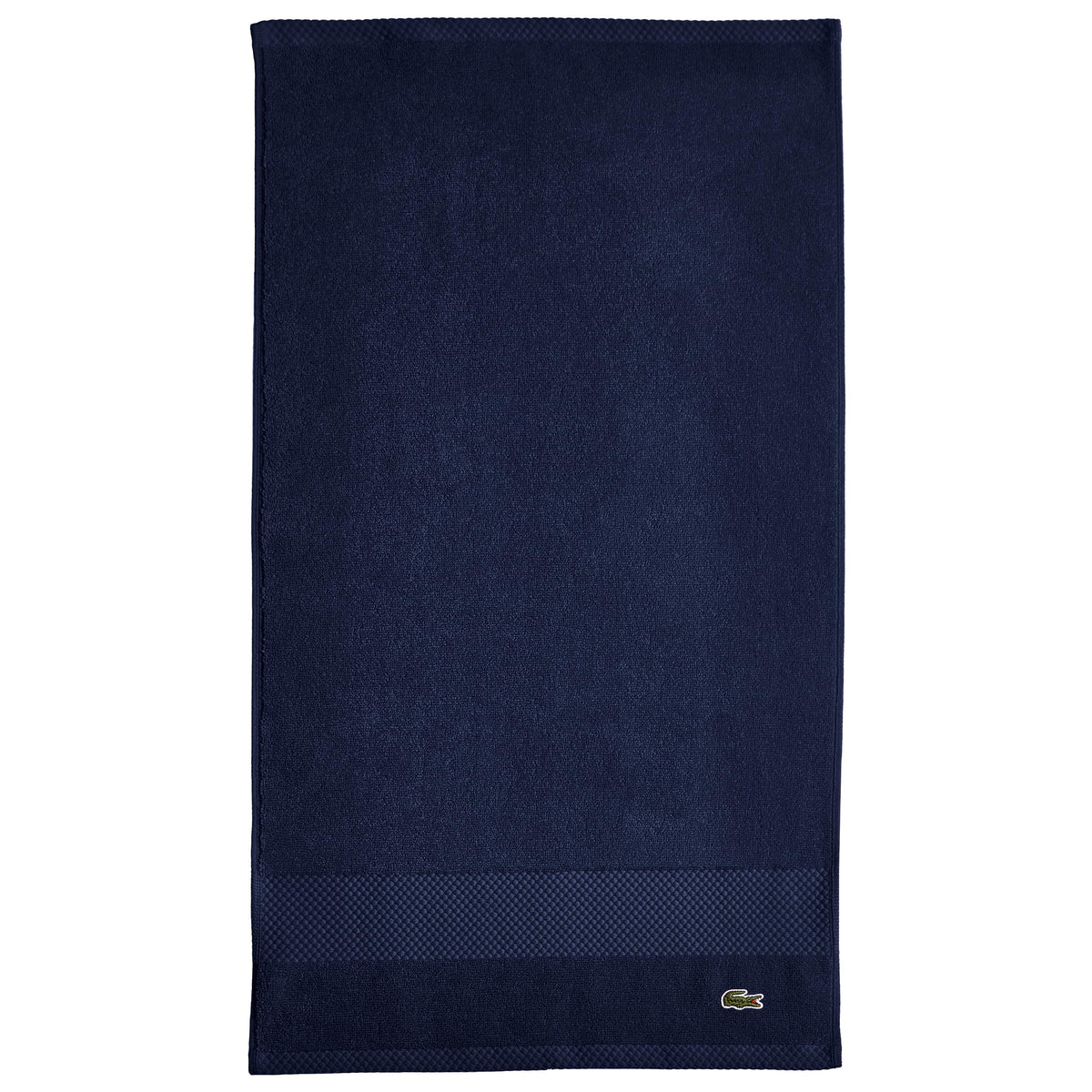 Lacoste Heritage 100% Supima Cotton Bath Towel 30" x 54", Micro Chip