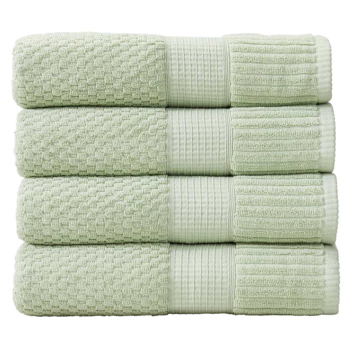 NY Loft 100% Cotton 6-Piece Bath Towel Set | Pink | Oeko-TEX | Quick-Dry