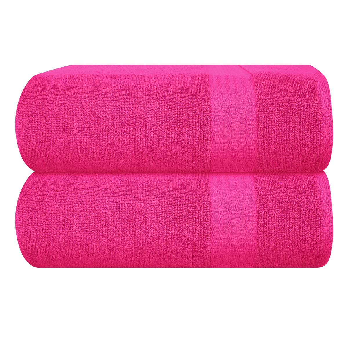 GLAMBURG Ultra Soft 8-Piece Towel Set - 100% Pure Ringspun Cotton, Contains 2 Oversized Bath Towels 27x54, 2 Hand Towels 16x28, 4 Wash Cloths 13x13 - Ideal for Everyday use, Hotel & Spa - Black