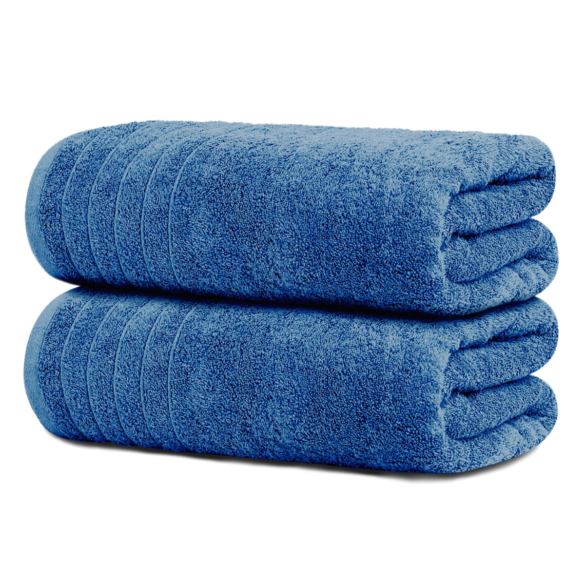 Tens Towels 2 Piece Extra Large Bath Sheets 35 x 70 Inches, Beige