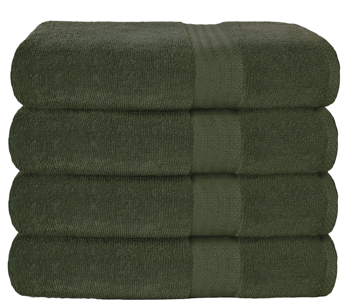 GLAMBURG Ultra Soft 8-Piece Towel Set - 100% Pure Ringspun Cotton, Contains 2 Oversized Bath Towels 27x54, 2 Hand Towels 16x28, 4 Wash Cloths 13x13 - Ideal for Everyday use, Hotel & Spa - Black