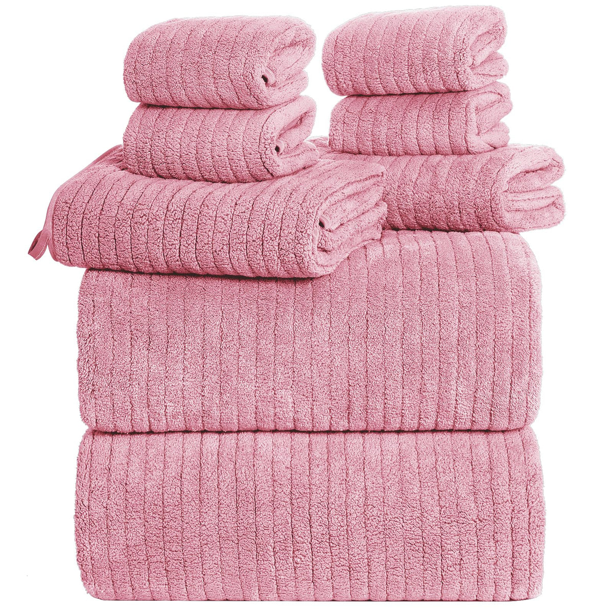 4 Pack Bath Towels Set 35 x 70in Extra Large, Ultra Soft Microfiber