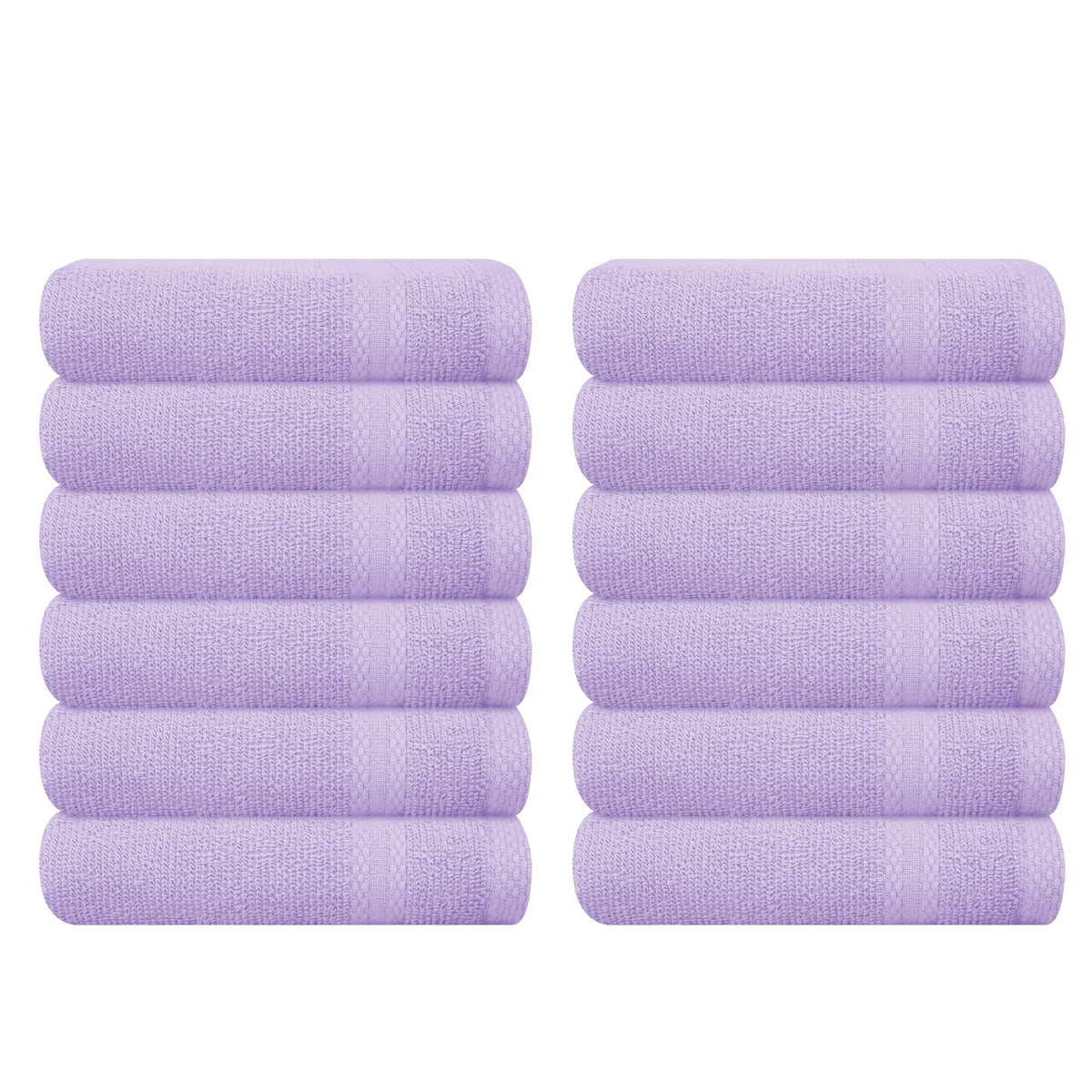 GLAMBURG Ultra Soft 8-Piece Towel Set - 100% Pure Ringspun Cotton, Contains 2 Oversized Bath Towels 27x54, 2 Hand Towels 16x28, 4 Wash Cloths 13x13 - Ideal for Everyday use, Hotel & Spa - Navy Blue
