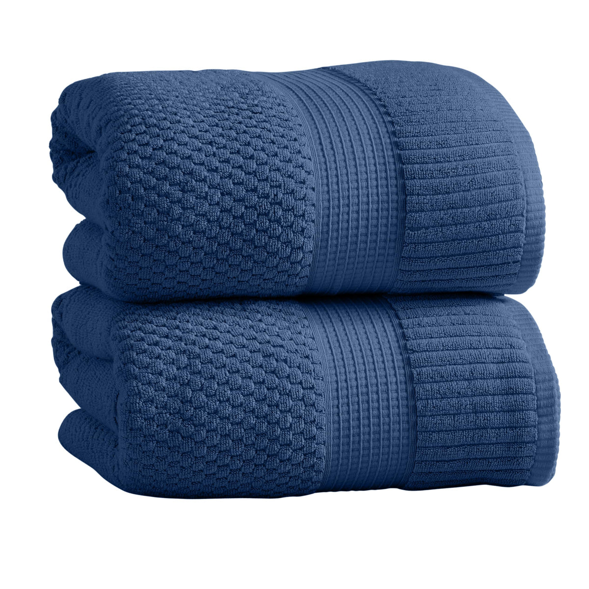 NY Loft 100% Cotton 6-Piece Bath Towel Set | Pink | Oeko-TEX | Quick-Dry