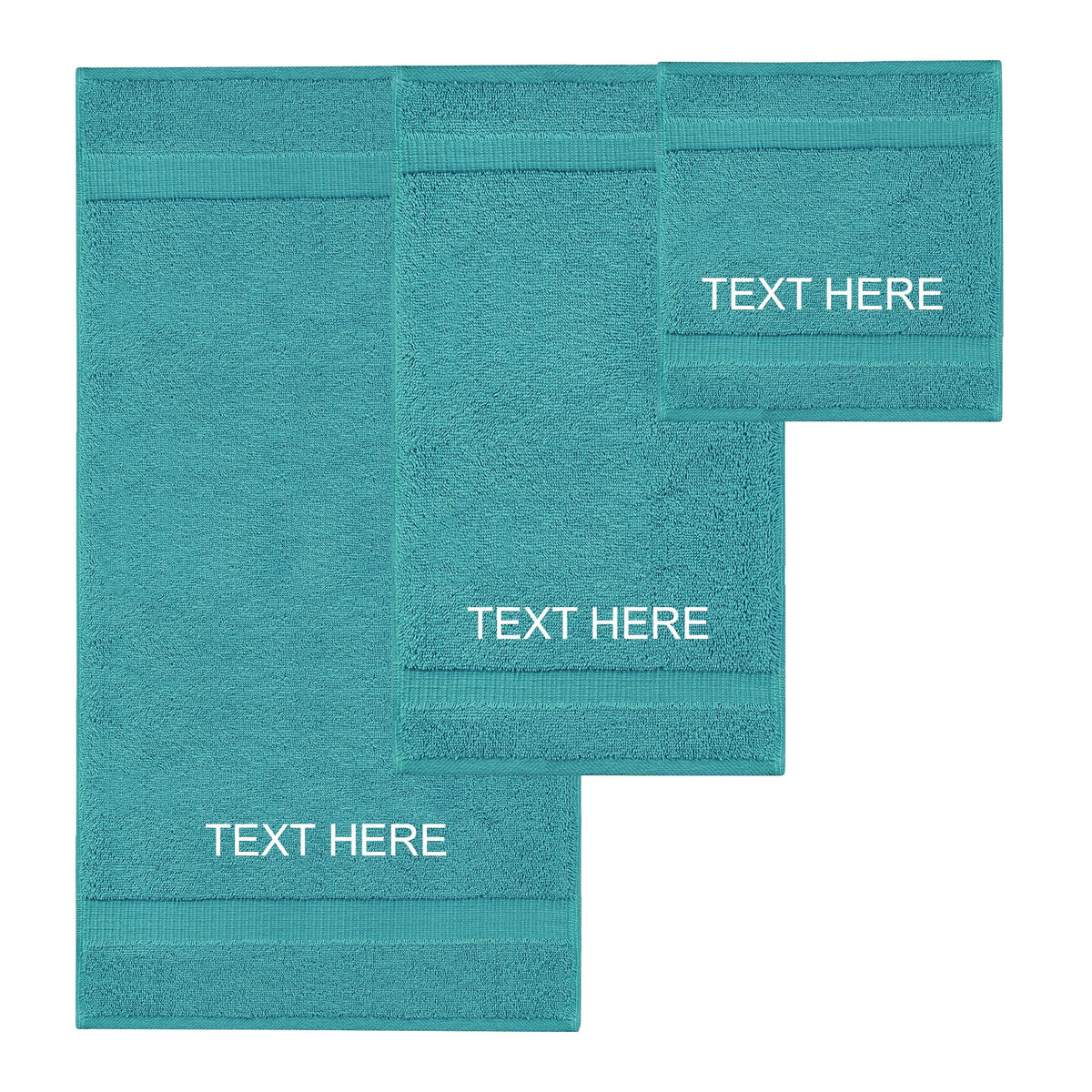 Chakir Turkish Linens 100% Cotton 4-Pack Bath Towels 27x54, Gray
