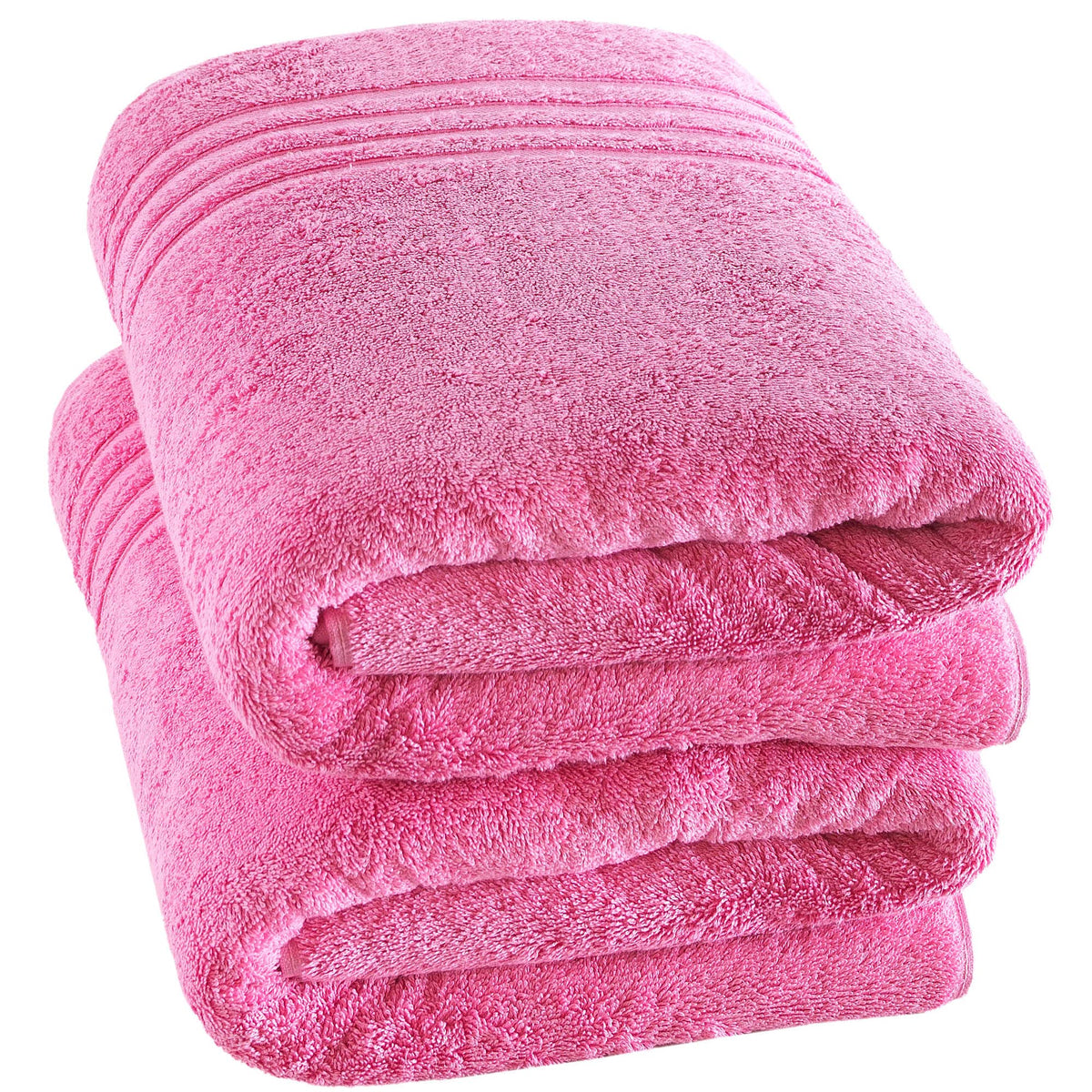 Hawmam Linen White Bath Towels 4 Pack 27 x 54 Inches 100% Turkish Cotton Soft Lightweight and Highly Absorbent Quick Drying Towels, Premium Quality Perfect for Daily Use
