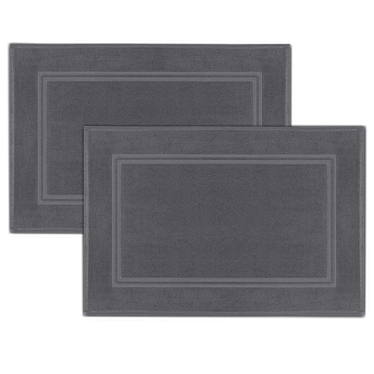 Tens Towels 2 Piece Bath Mats 20 x 32 Inches, Beige