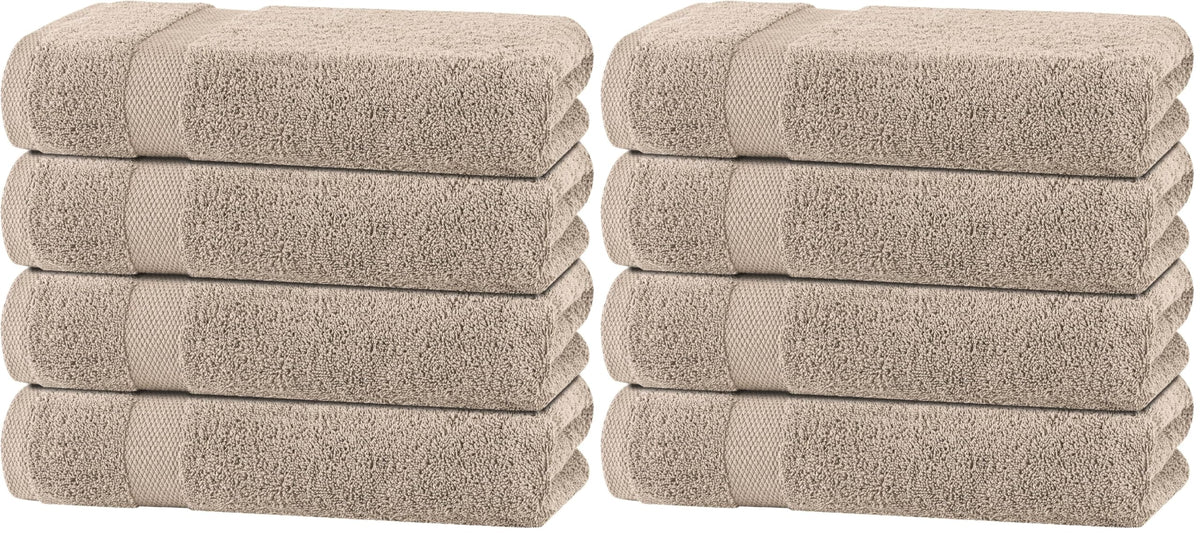 Bath Sheet Towels - 650 GSM Cotton Luxury Bath Towels Extra Large 35x70 | Highly Absorbent and Quick Dry | Hotel Quality Extra Large Bath Towels Oversized, White, 2 Pack