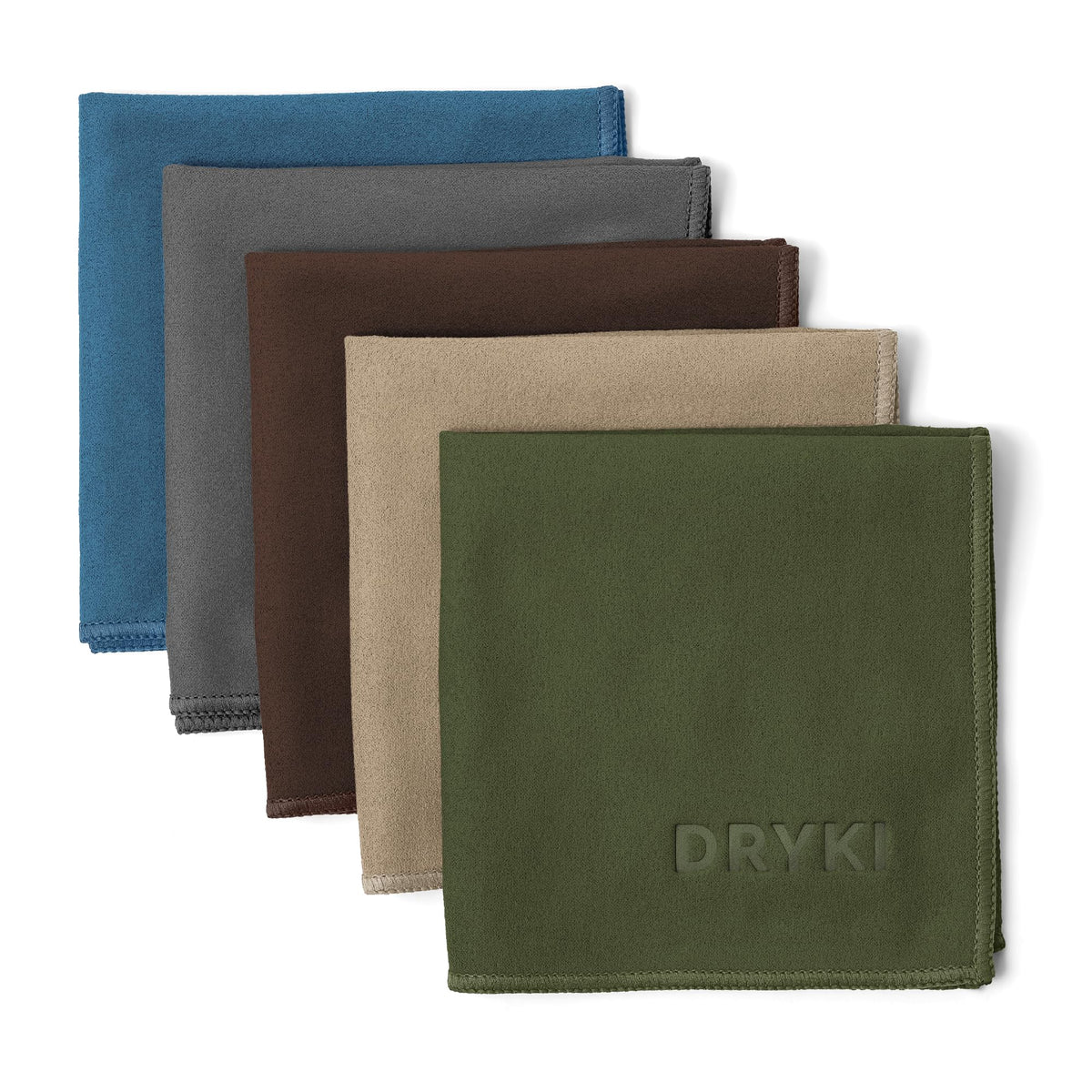 DRYKI Pocket-Sized Sweat Towels - Original Sweat Absorbing Handkerchiefs