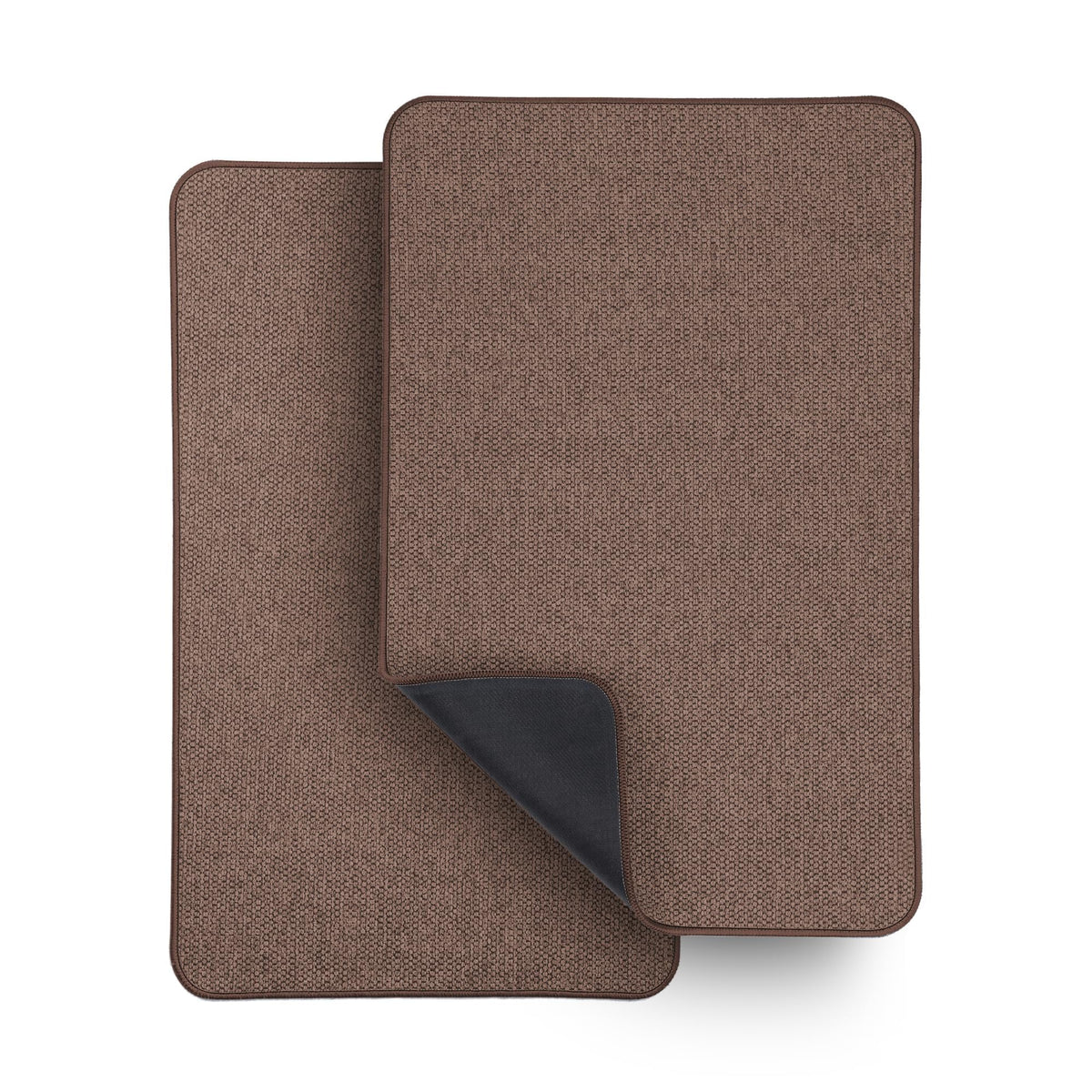 Bath Mat,Ultra Thin Bathroom Rugs,Rubber Bath Mats for Bathroom,No Slip Bath Rugs,Quick Dry,Machine Washable,Low Pile,Absorbent,Shower Outside,Sink,Home Decor Accessories.Grey,1'5"x2'3"(17x27Inch)