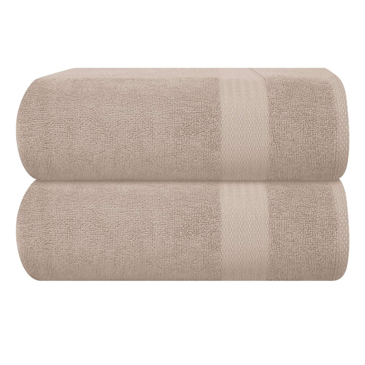 GLAMBURG Ultra Soft 8-Piece Towel Set - 100% Pure Ringspun Cotton, Contains 2 Oversized Bath Towels 27x54, 2 Hand Towels 16x28, 4 Wash Cloths 13x13 - Ideal for Everyday use, Hotel & Spa - Navy Blue