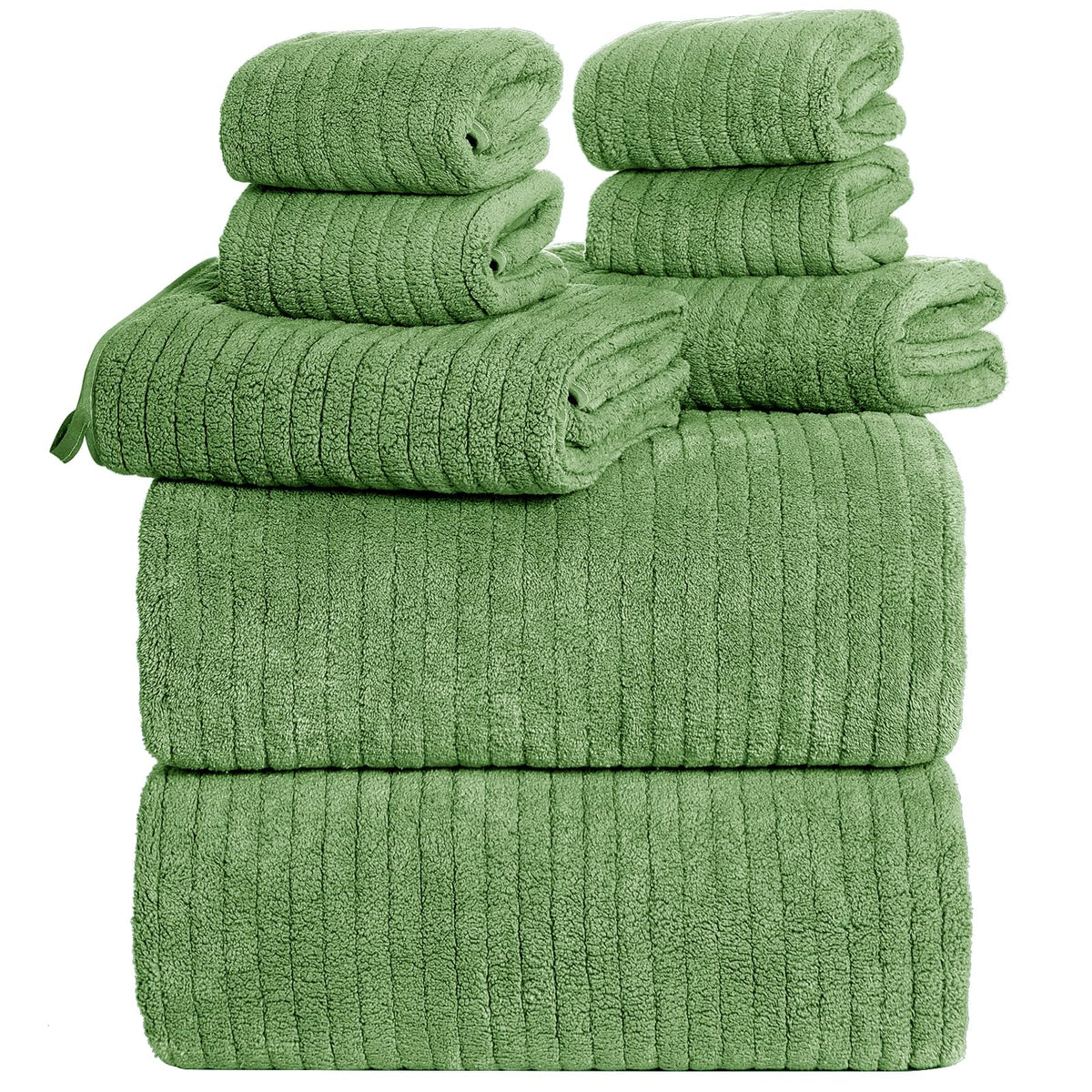 4 Pack Bath Towels Set 35 x 70in Extra Large, Ultra Soft Microfiber