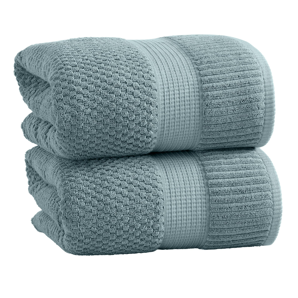 NY Loft 100% Cotton 6-Piece Bath Towel Set | Pink | Oeko-TEX | Quick-Dry