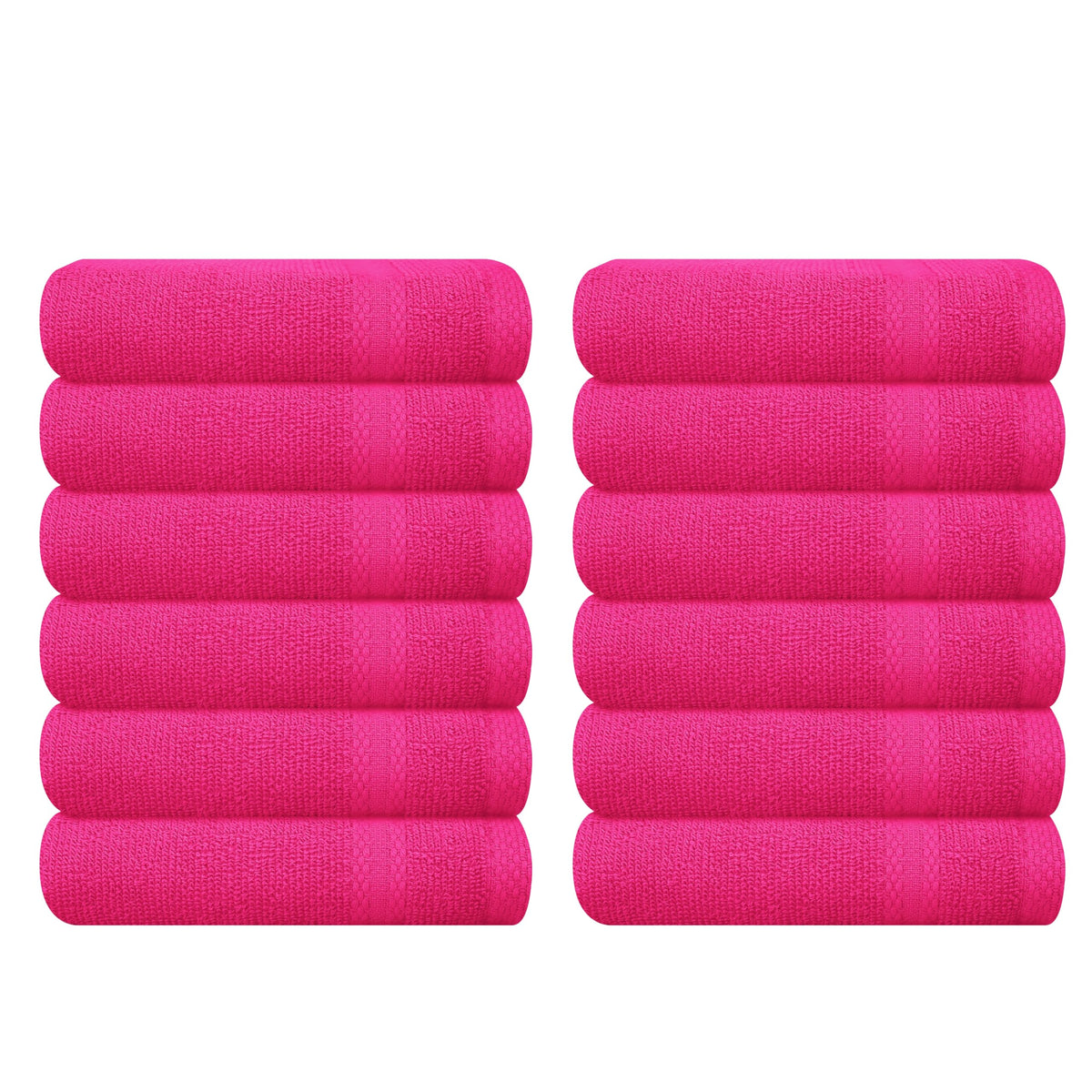 GLAMBURG Ultra Soft 8-Piece Towel Set - 100% Pure Ringspun Cotton, Contains 2 Oversized Bath Towels 27x54, 2 Hand Towels 16x28, 4 Wash Cloths 13x13 - Ideal for Everyday use, Hotel & Spa - Black