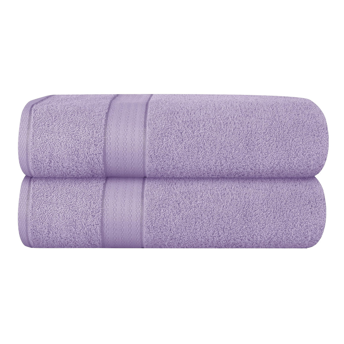 GLAMBURG Ultra Soft 8-Piece Towel Set - 100% Pure Ringspun Cotton, Contains 2 Oversized Bath Towels 27x54, 2 Hand Towels 16x28, 4 Wash Cloths 13x13 - Ideal for Everyday use, Hotel & Spa - Black