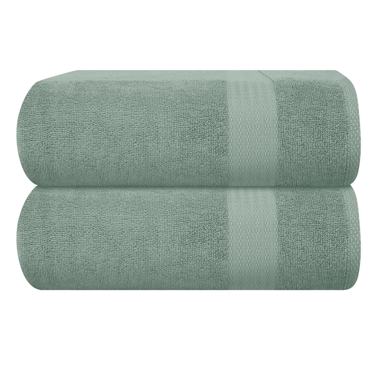 GLAMBURG Ultra Soft 8-Piece Towel Set - 100% Pure Ringspun Cotton, Contains 2 Oversized Bath Towels 27x54, 2 Hand Towels 16x28, 4 Wash Cloths 13x13 - Ideal for Everyday use, Hotel & Spa - Black