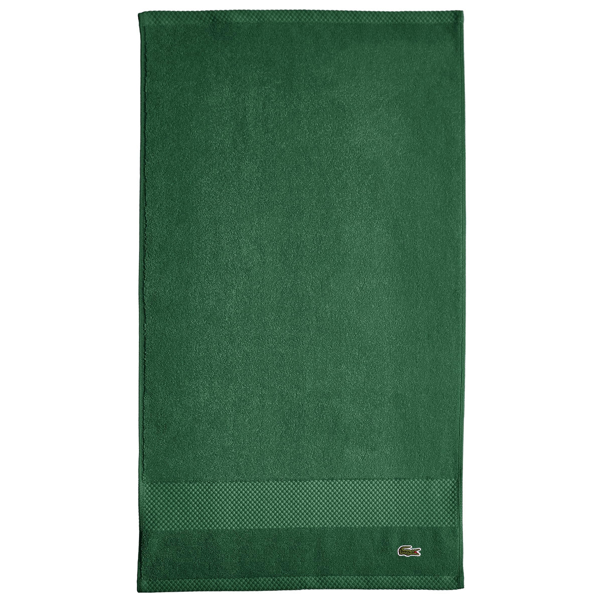 Lacoste Heritage 100% Supima Cotton Bath Towel 30" x 54", Micro Chip