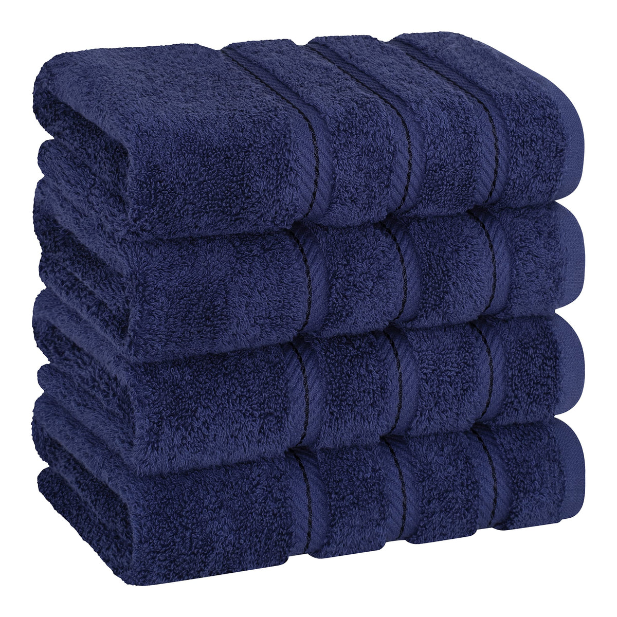 American Soft Linen 100% Cotton Luxury Turkish Towels, 4 PC Bath Towel Set