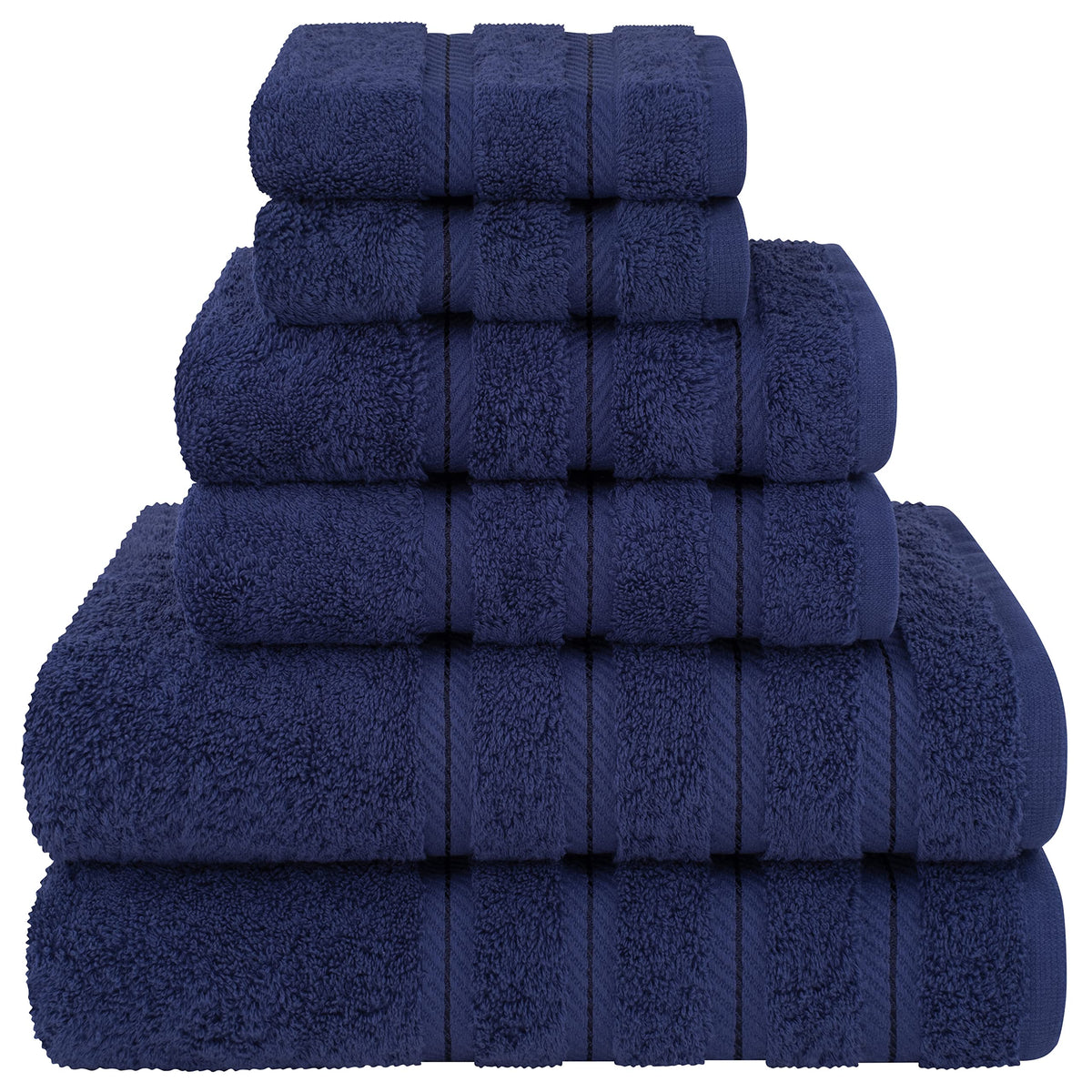 American Soft Linen 100% Cotton Luxury Turkish Towels, 4 PC Bath Towel Set