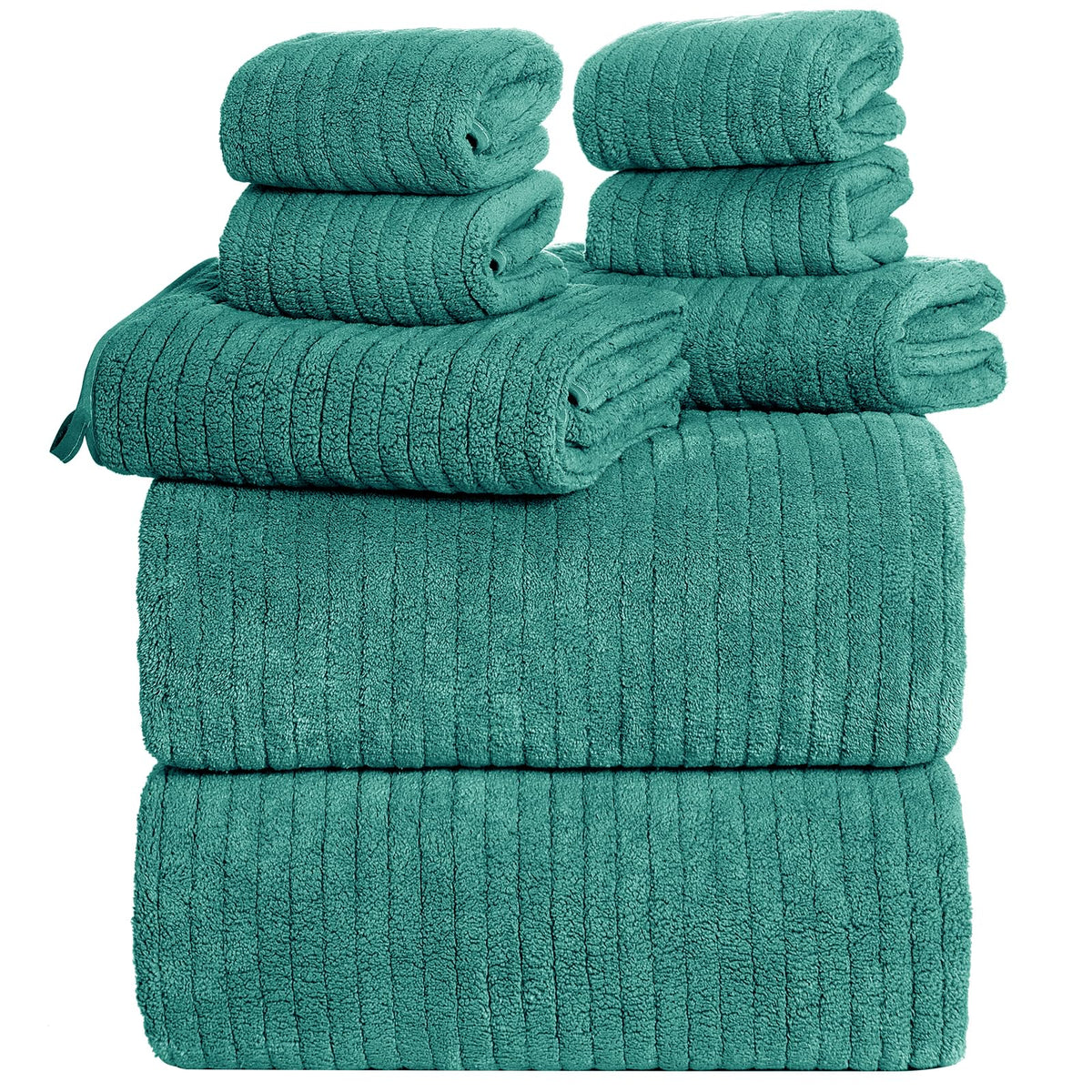 4 Pack Bath Towels Set 35 x 70in Extra Large, Ultra Soft Microfiber