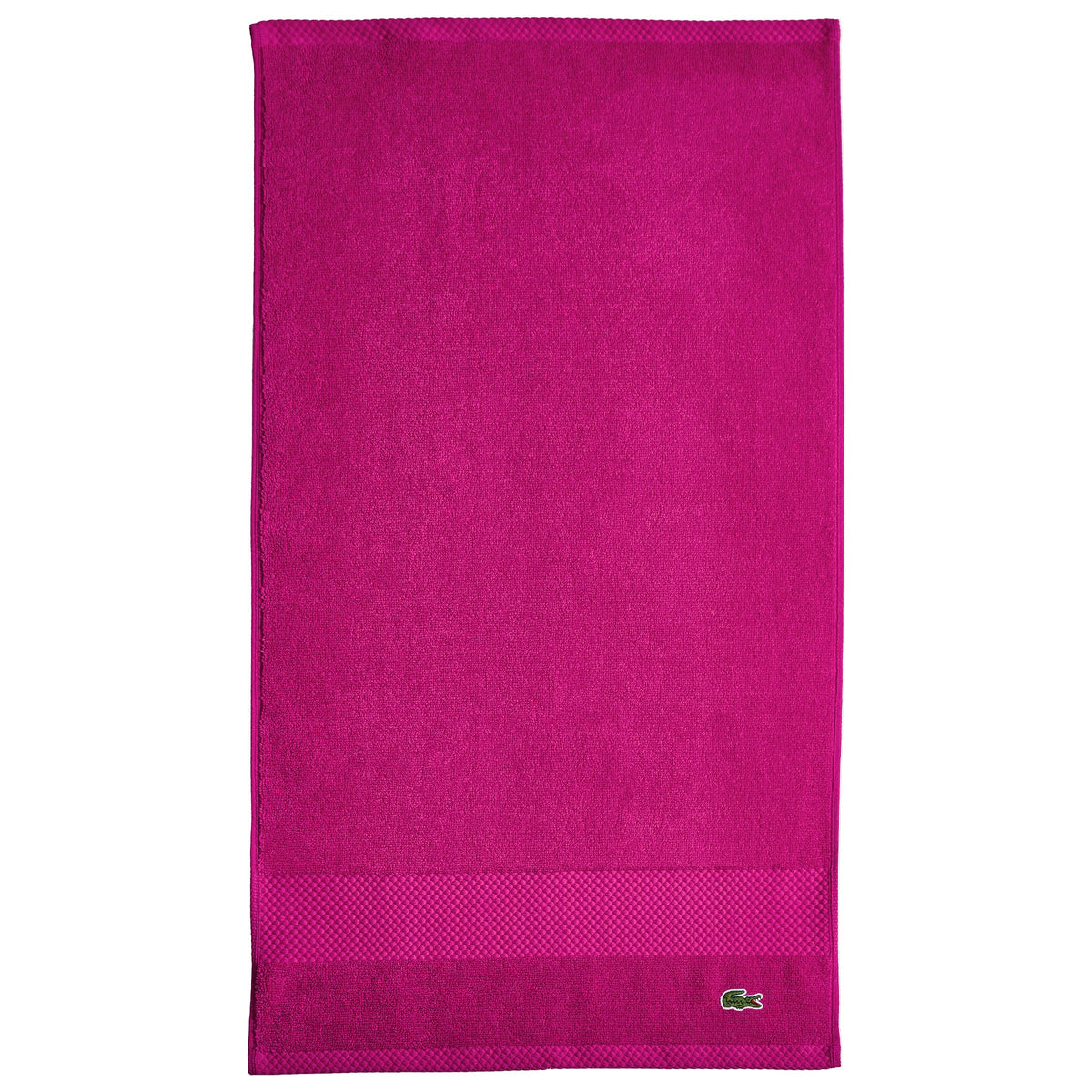 Lacoste Heritage 100% Supima Cotton Bath Towel 30" x 54", Aloe