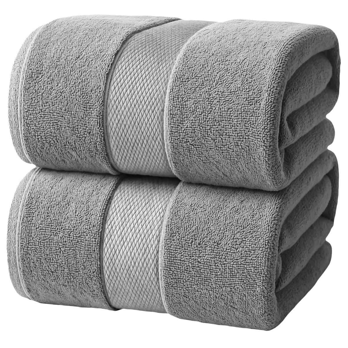 Infinitee Xclusives Bath Sheets Extra Large - 2 Pack - 600 GSM |35" x 70"|