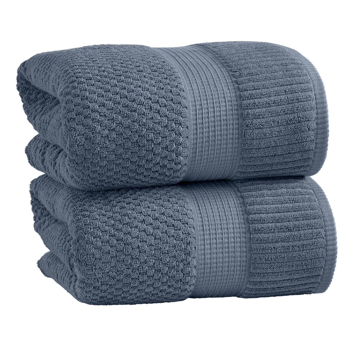 NY Loft 100% Cotton 6-Piece Bath Towel Set | Pink | Oeko-TEX | Quick-Dry