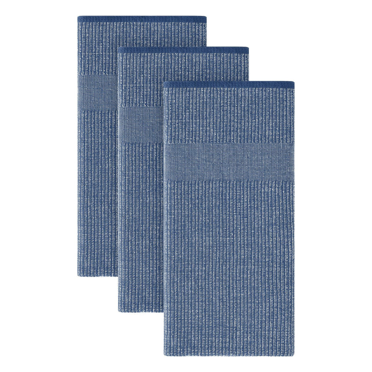 Homaxy 380 GSM Cotton Premium Kitchen Towels 6 Pack, 18"x 28", Khaki