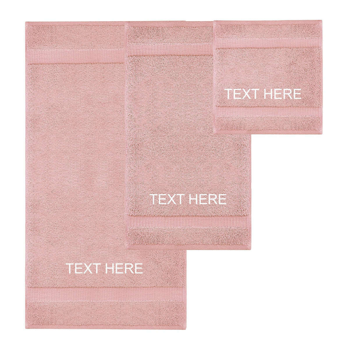 Chakir Turkish Linens 100% Cotton 4-Pack Bath Towels 27x54, Gray