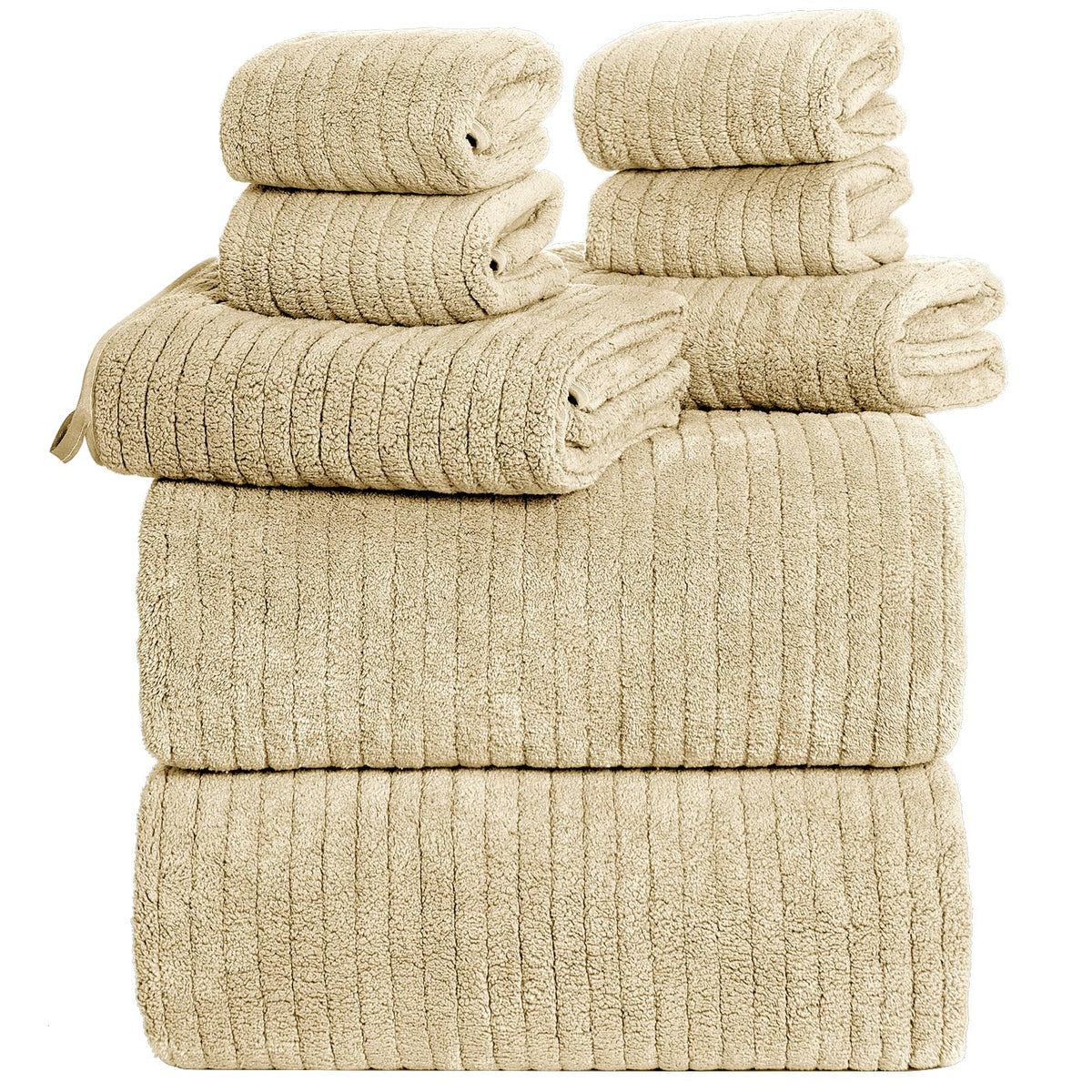4 Pack Bath Towels Set 35 x 70in Extra Large, Ultra Soft Microfiber