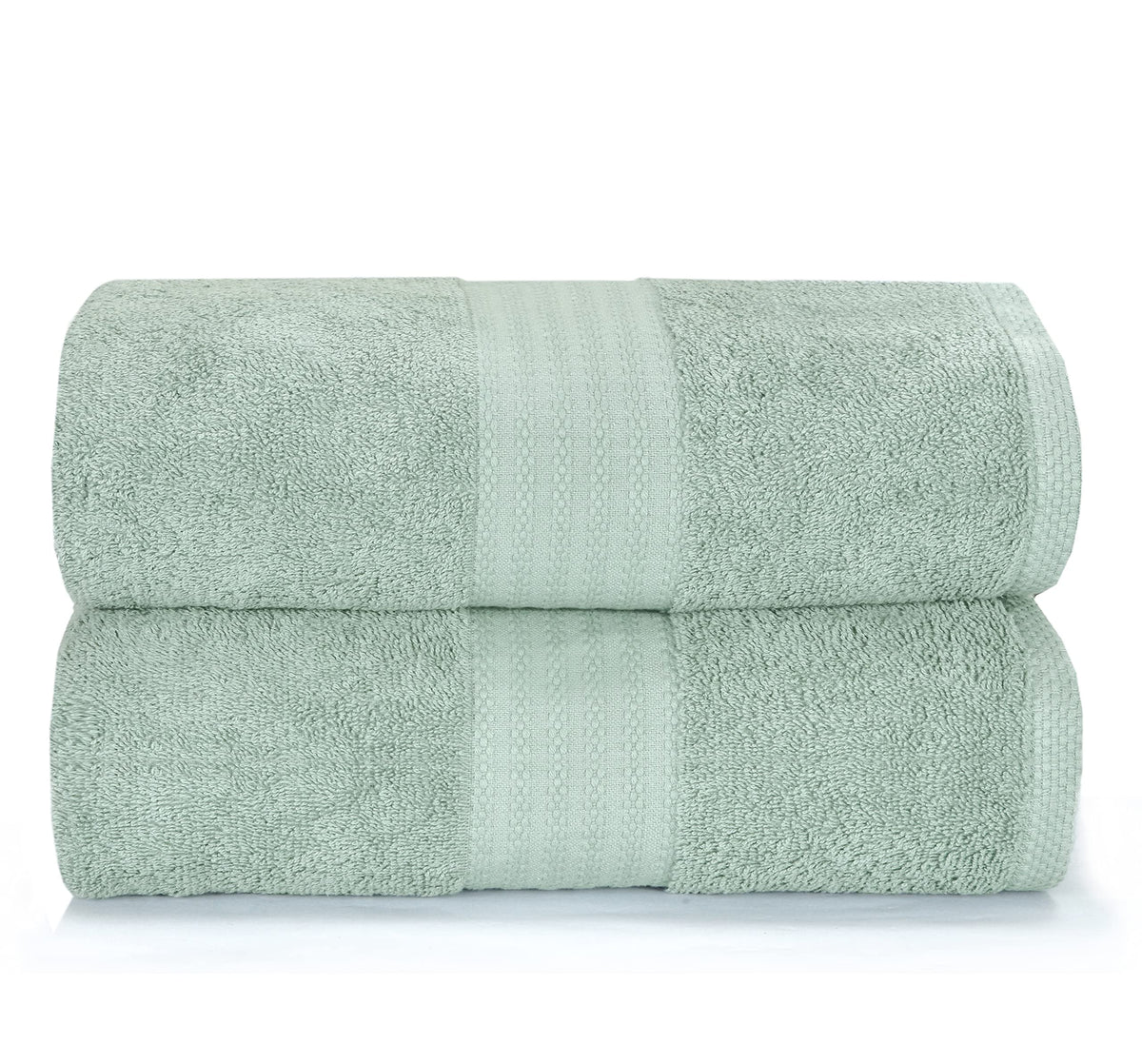 GLAMBURG Ultra Soft 8-Piece Towel Set - 100% Pure Ringspun Cotton, Contains 2 Oversized Bath Towels 27x54, 2 Hand Towels 16x28, 4 Wash Cloths 13x13 - Ideal for Everyday use, Hotel & Spa - Black
