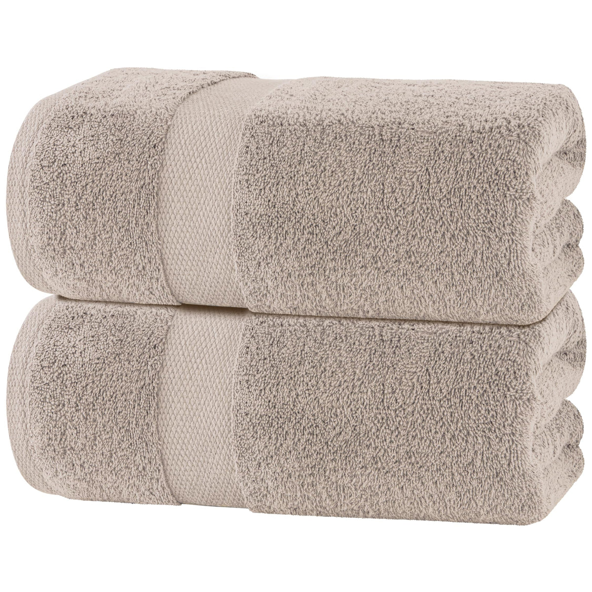 Bath Sheet Towels - 650 GSM Cotton Luxury Bath Towels Extra Large 35x70 | Highly Absorbent and Quick Dry | Hotel Quality Extra Large Bath Towels Oversized, White, 2 Pack