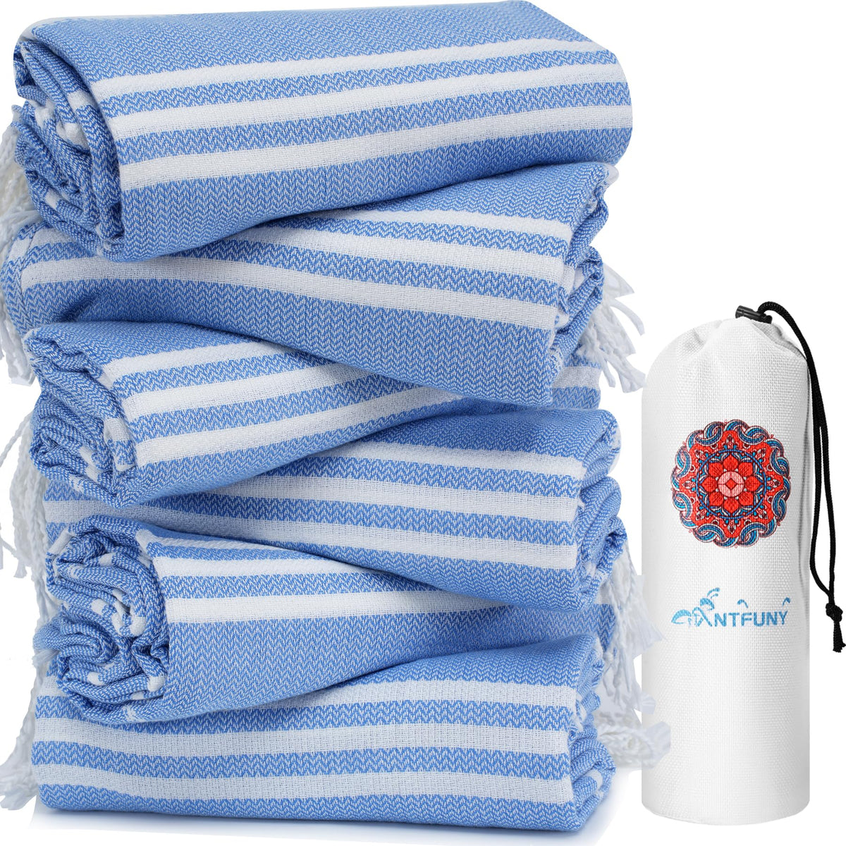 Turkish Beach Towels Vacation Essentials Quick Dry Sand Free Soft Absorbent Adult Oversized Bath Pool Swim Long Towel Lightweight Thin Fast Drying Over The Chair Towel Sand Repellent Anti Yellow