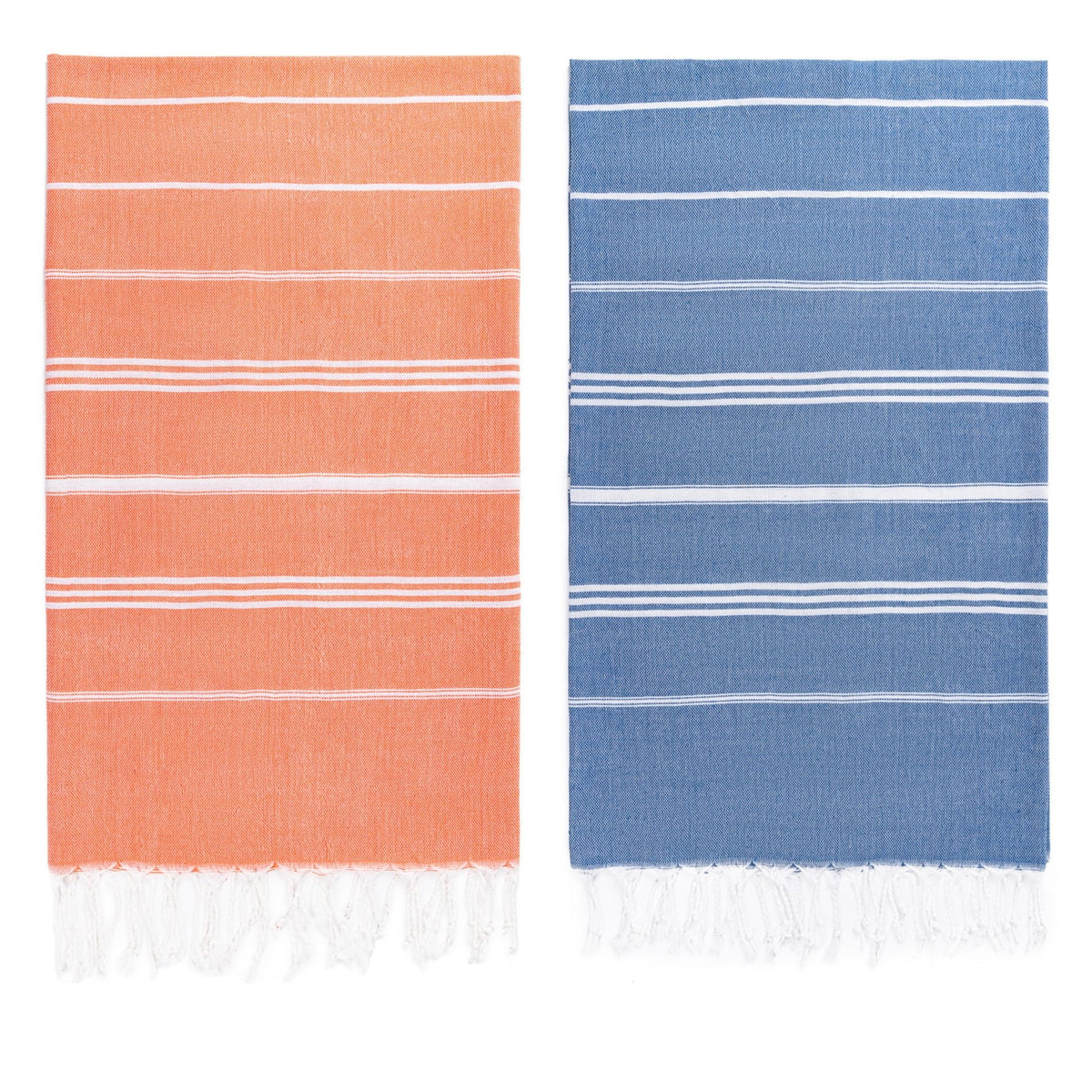 Turkish Beach Towel, 36"x71" Quick Dry Sand Free Oversized Towel, Aqua