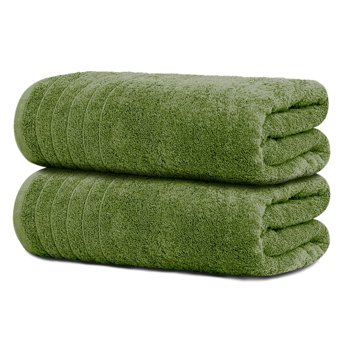 Tens Towels 2 Piece Extra Large Bath Sheets 35 x 70 Inches, Beige